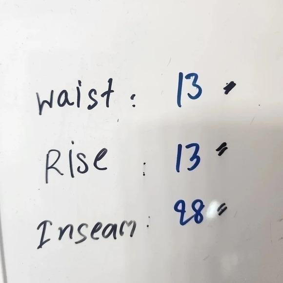 Vintage Chic Elastic Waist Pull on Women's Chambray Pants 12P - Picture 7 of 7